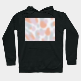 Fuzzy Pastel Terrazzo Abstract Hoodie